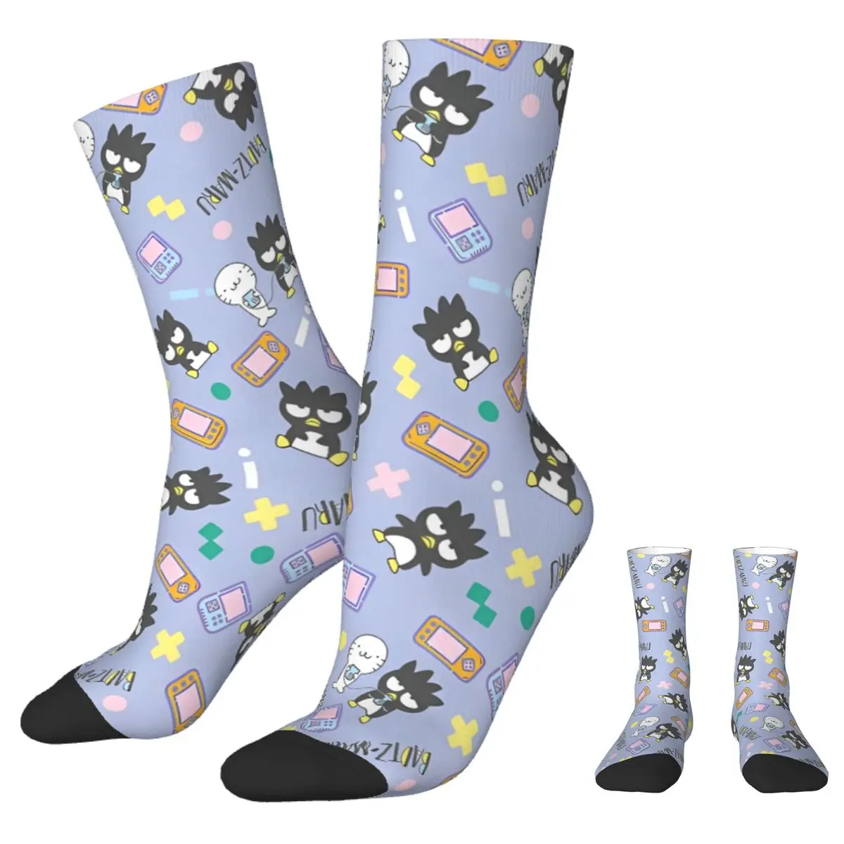 Badtz Maru Stockings cartoon Graphic Fashion Socks Winter Non-Slip Socks Couple Running Soft Socks