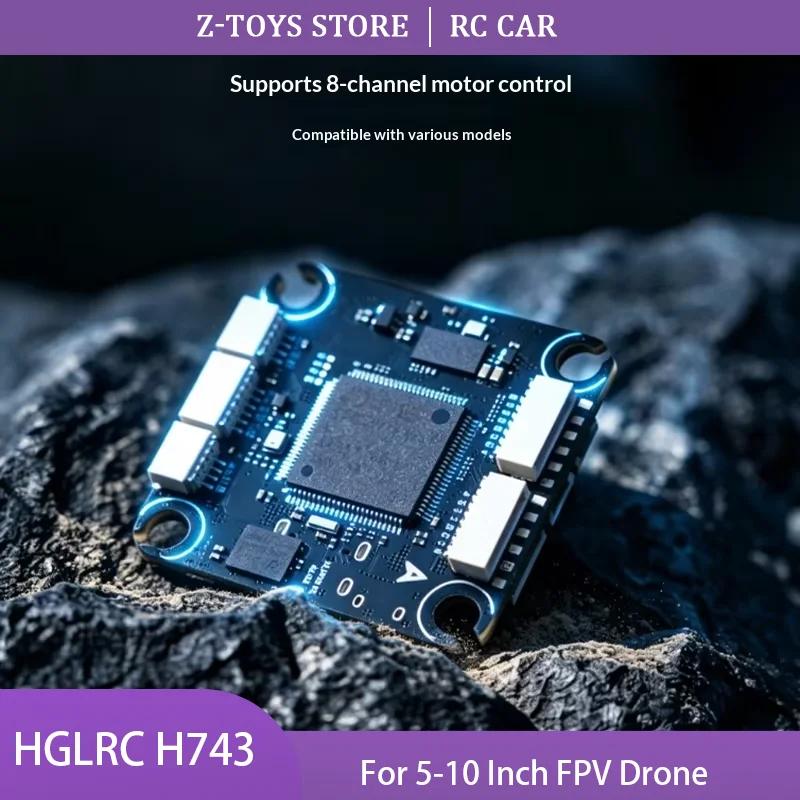Fpv Drone Quadcopter - Controlador de Voo HGLRC H743 12S