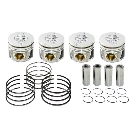 Brand New Genuine Piston & Pin & SNAP Ring Set (4 Pcs) 23410-27940 For Hyundai Grandeur / Santa Fe 2.2CRDi D4EB 2006+