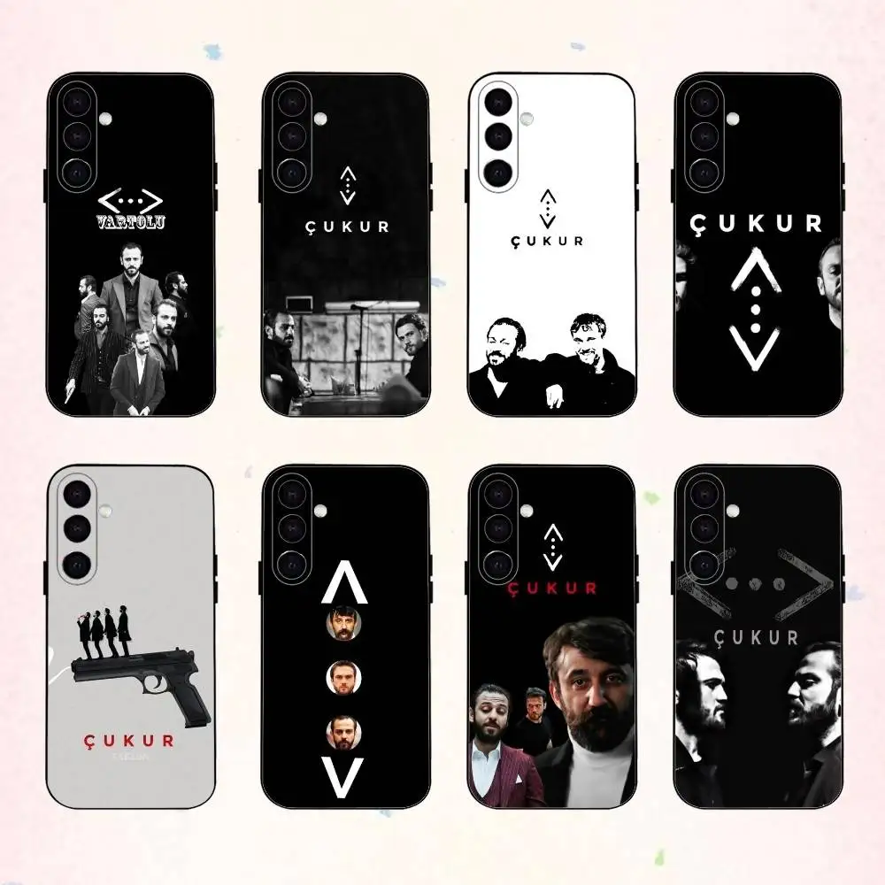 

C-Cukur TV Series The Pit phone Case For Samsung Galaxy A73,A72,A71,A70,A53,A52,A51,Others Soft Black Shell