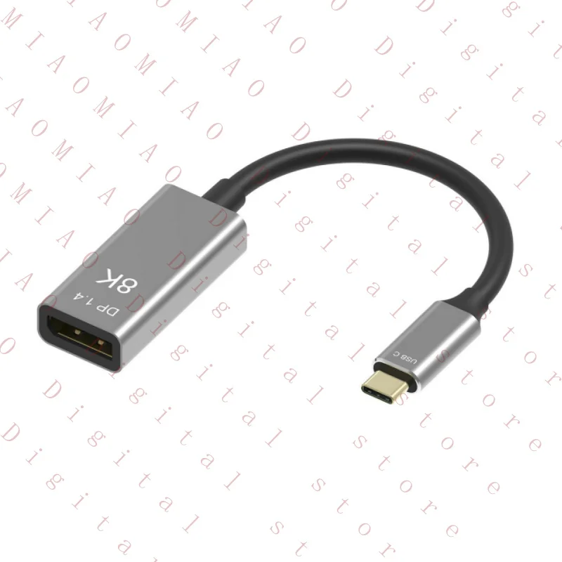 TG   USB C to Display Port 1.4 8K Cable 8K@60Hz 4K@144Hz Male to Female Adapter