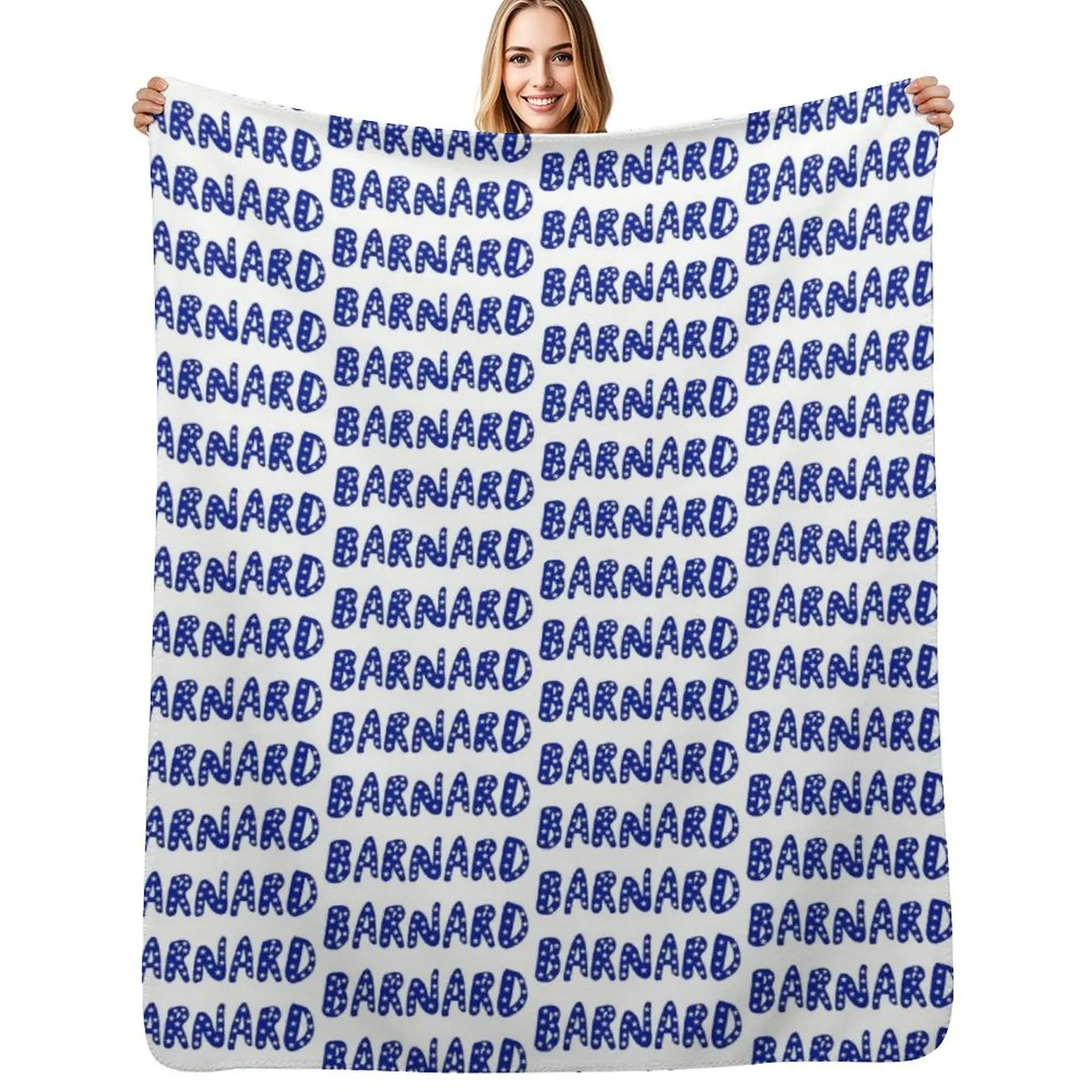 

Barnard College Throw Blanket Decorative Throw Polar Single Winter beds Blankets