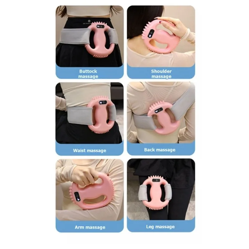 NEW-Passive Muscle Trainer Vibrating Myofascial Ring Arm Massager-Multifunctional For Fitness