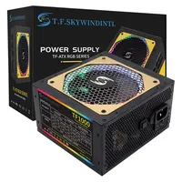 T.F.SKYWINDINTL NUEVO Oro 1000W Computadora TF1000 Fuente de alimentación para PC Modular completa Medalla Activa PFC ATX