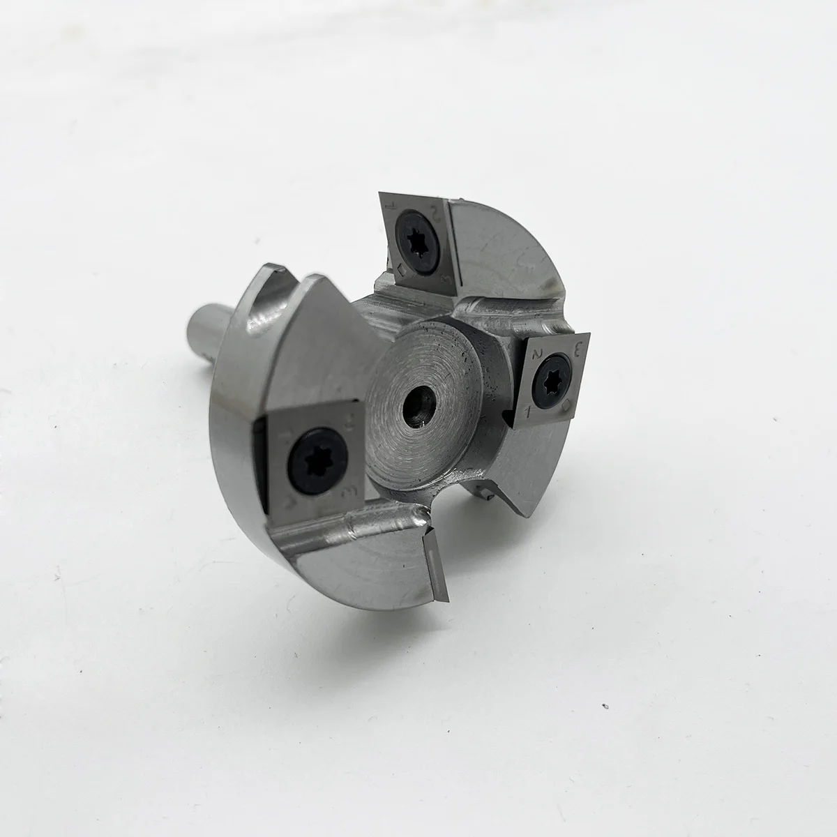 LIVTER 63mm Dia 1/2 12mm Shank Wood Board Planing Milling Cutter Slab Flattening CNC Spoilboard Surfacing Router Bit