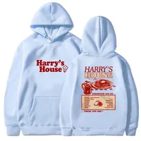 Harrys House Love on Tour Hoody Men's Autumn Fleece Sweatshirt Unisex Lovely Aesthetic Hoodie Retro Comic Print Graphic Clothes