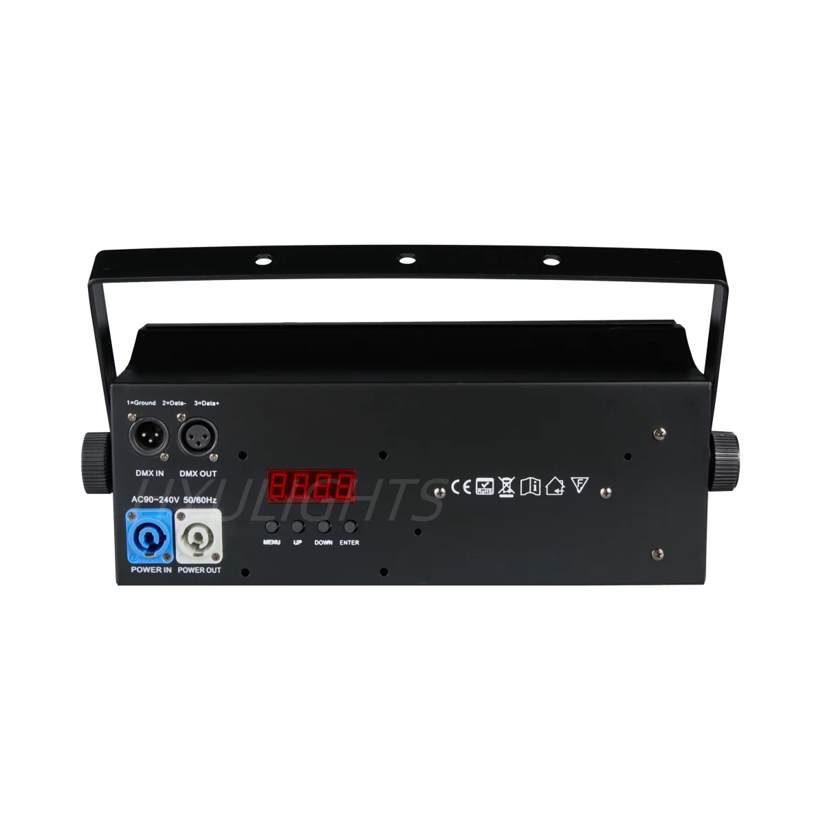 220W LED 2IN1 COB Cool Warm White Lighting 2X100W Flood Blinder Lighting Wedding Party Bar DMX Stage Lighting Disco Bar