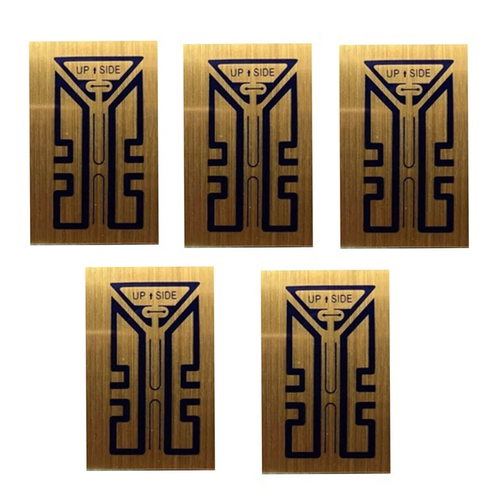 Stiker penguat sinyal antena portabel, 5 buah stiker peningkatan sinyal ponsel SP-3