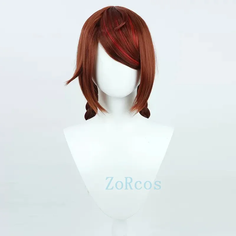 Anime Dead Mount Death Sakimiya Misaki Play Cosplay Wig Sakimiya Misaki 60cm Double Tails Heat Resistance Synthetic Halloween