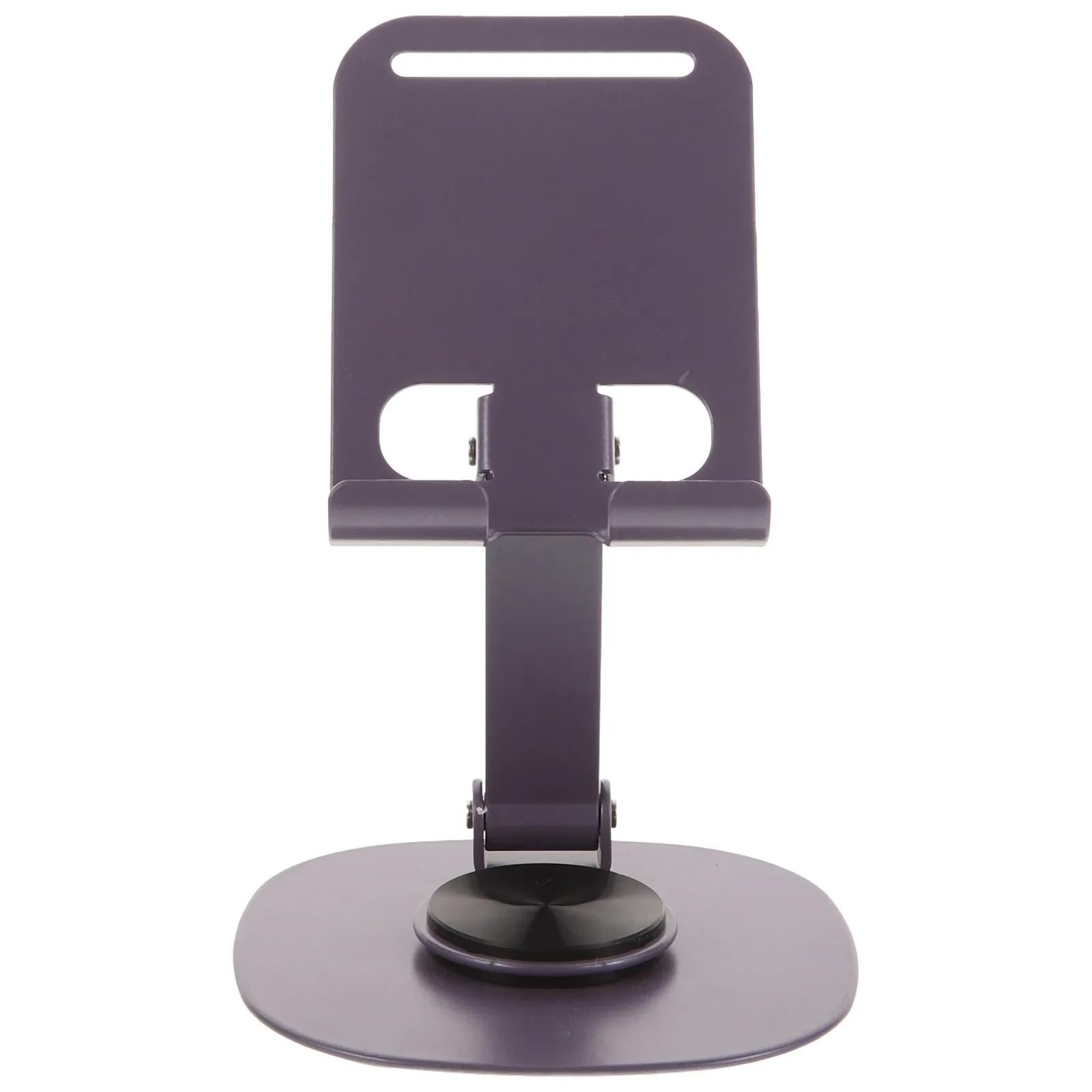 

Foldable Metal Rotating Phone Stand Adjustable Stable Desktop Phone Holder for Tablet Video Viewing Travel Office Use