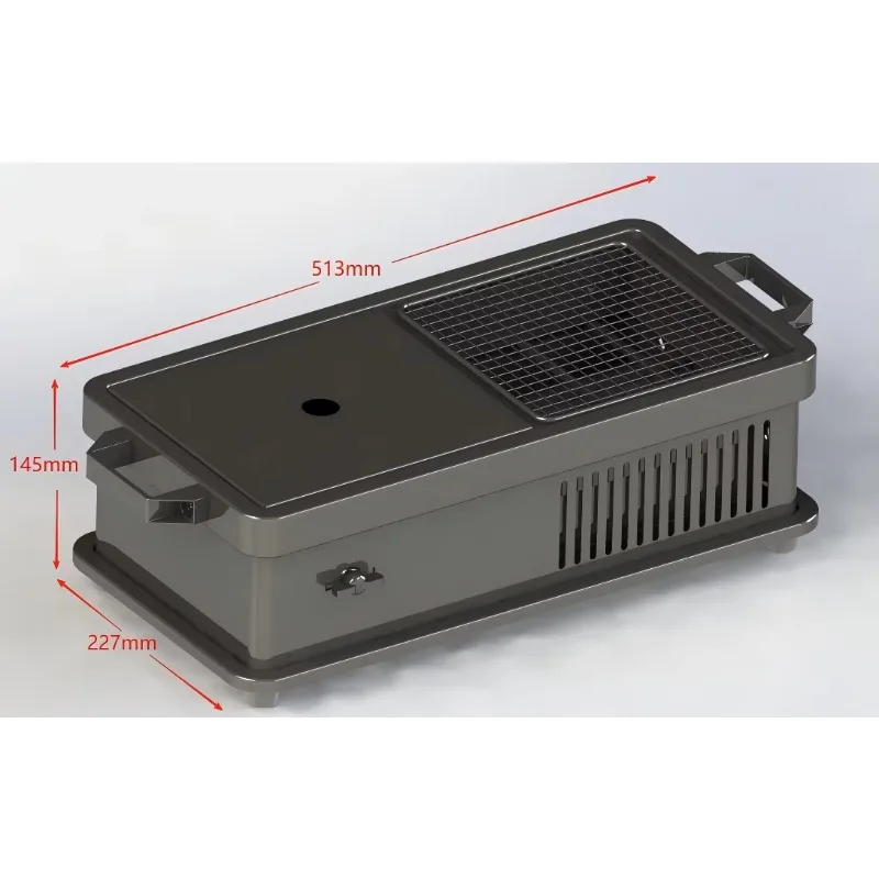 Unique Design High Temperature & High Efficiency Portable Hydrogen Grills   for Camping Barbecues & Backyard Gatherings