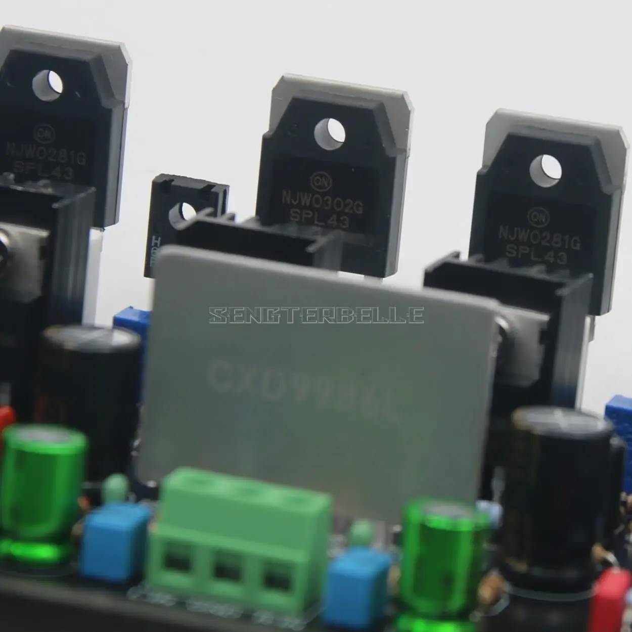M3 UPC2581V + NJW0302G NJW0281G Papan Amplifier Audio Rumah HiFi 150W * 2 Papan Selesai Amp Daya