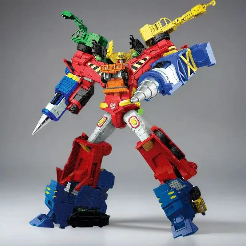 

6 в 1, робот-трансформер Hello Carbot для автомобилей, игрушки, фигурки героев, трансформирующий автомобиль, инженерный грузовик, игрушечный автомобиль