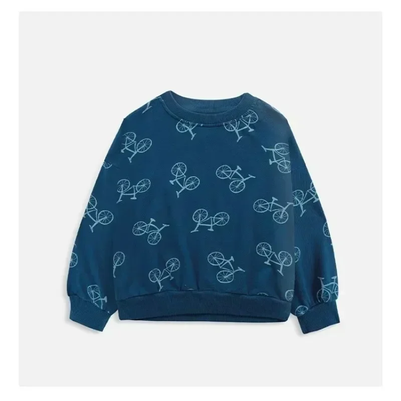 Kid Jumper OUYANG&IVAN Kids Cotton Sweatshirt AW New Children Magenta Velour Clothes Boy Girl Loose Warm Top Sweaters Outwear