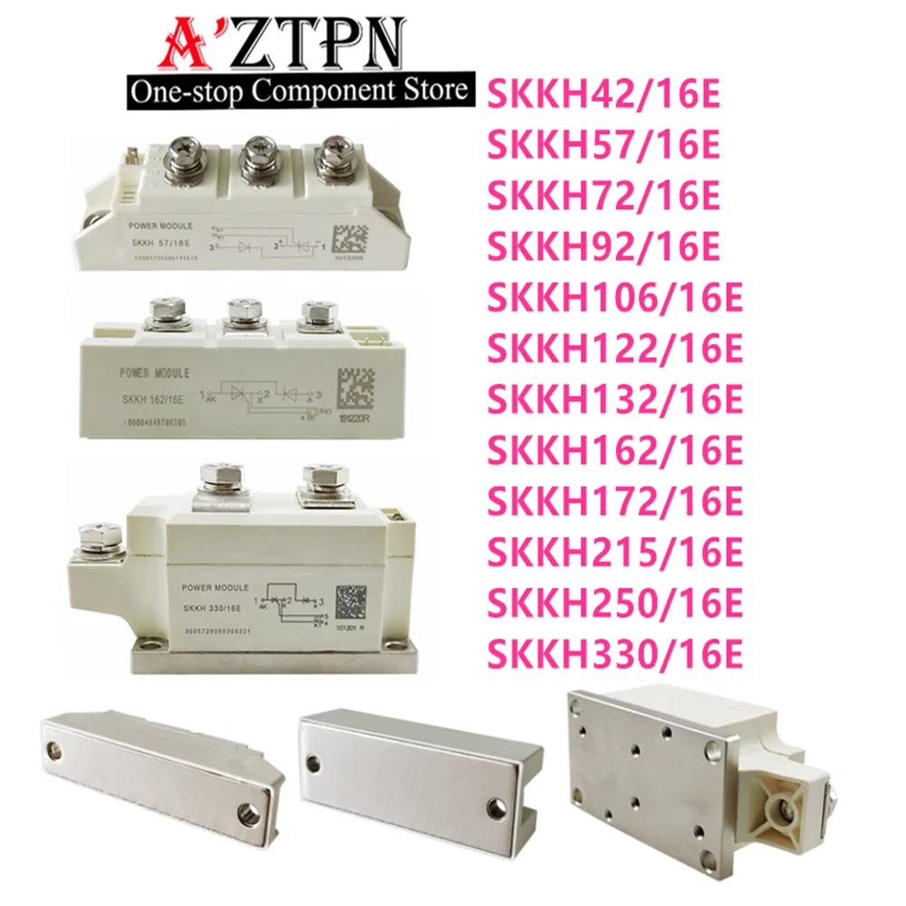 

Тиристор IGBT SKKH42/16E SKKH57/16E SKKH72/16E SKKH92/16E SKKH106/16E SKKH122/16E SKKH132/16E SKKH162/16E SKKH172 215 250/16E