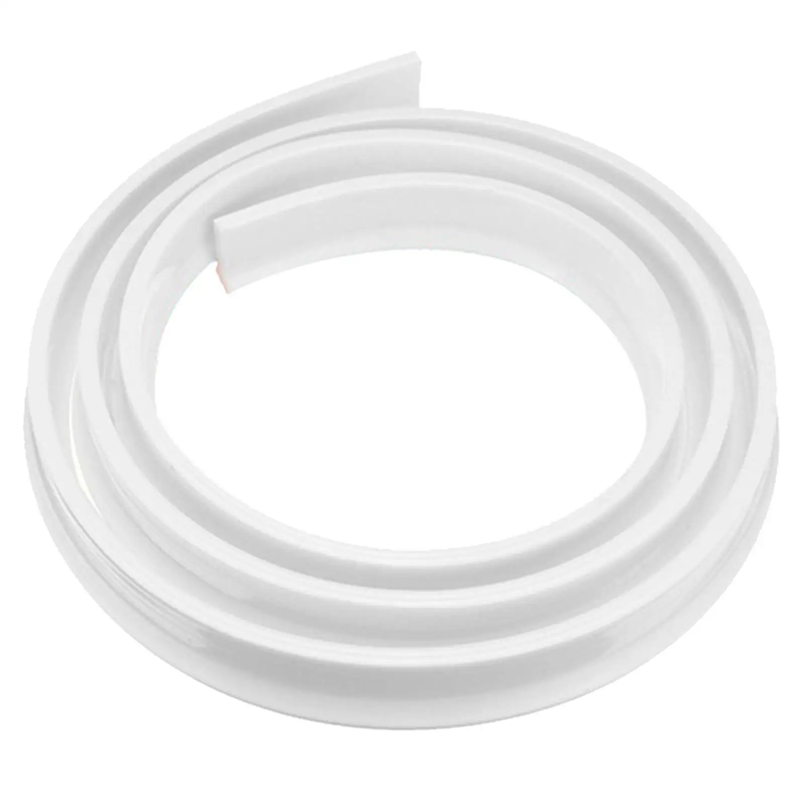 Shower Base Pan Threshold Soft Silicone Floor Transition Water Dam Seal Strip for Bathroom Use