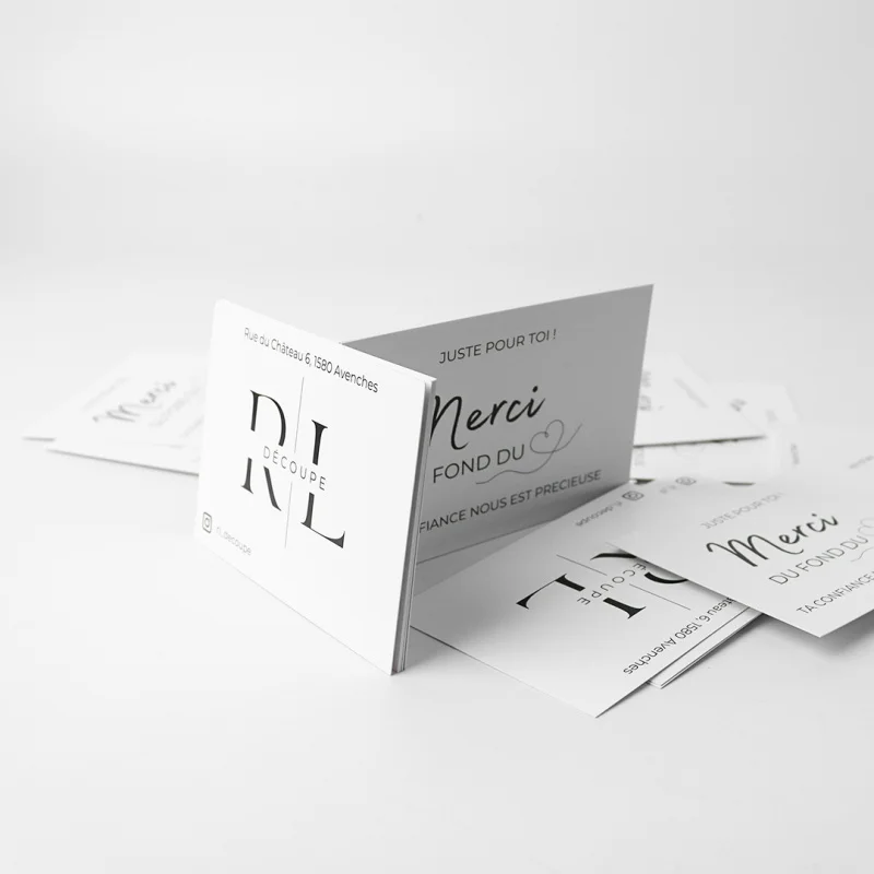 

custom 100pcs Customized Color Paper Printing Greeting Business Thank You Card Nfc Custom Business Cards