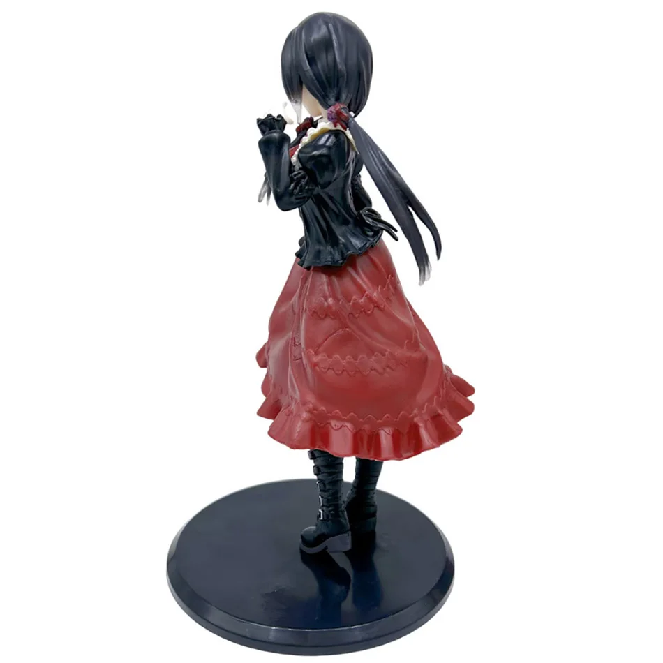 20ซม.วันที่A LIVEอะนิเมะชุดสีแดงTokisaki Kurumi LoriสาวPVCอะนิเมะAction Figuresอะนิเมะการ์ตูนของเล่นของขวัญ