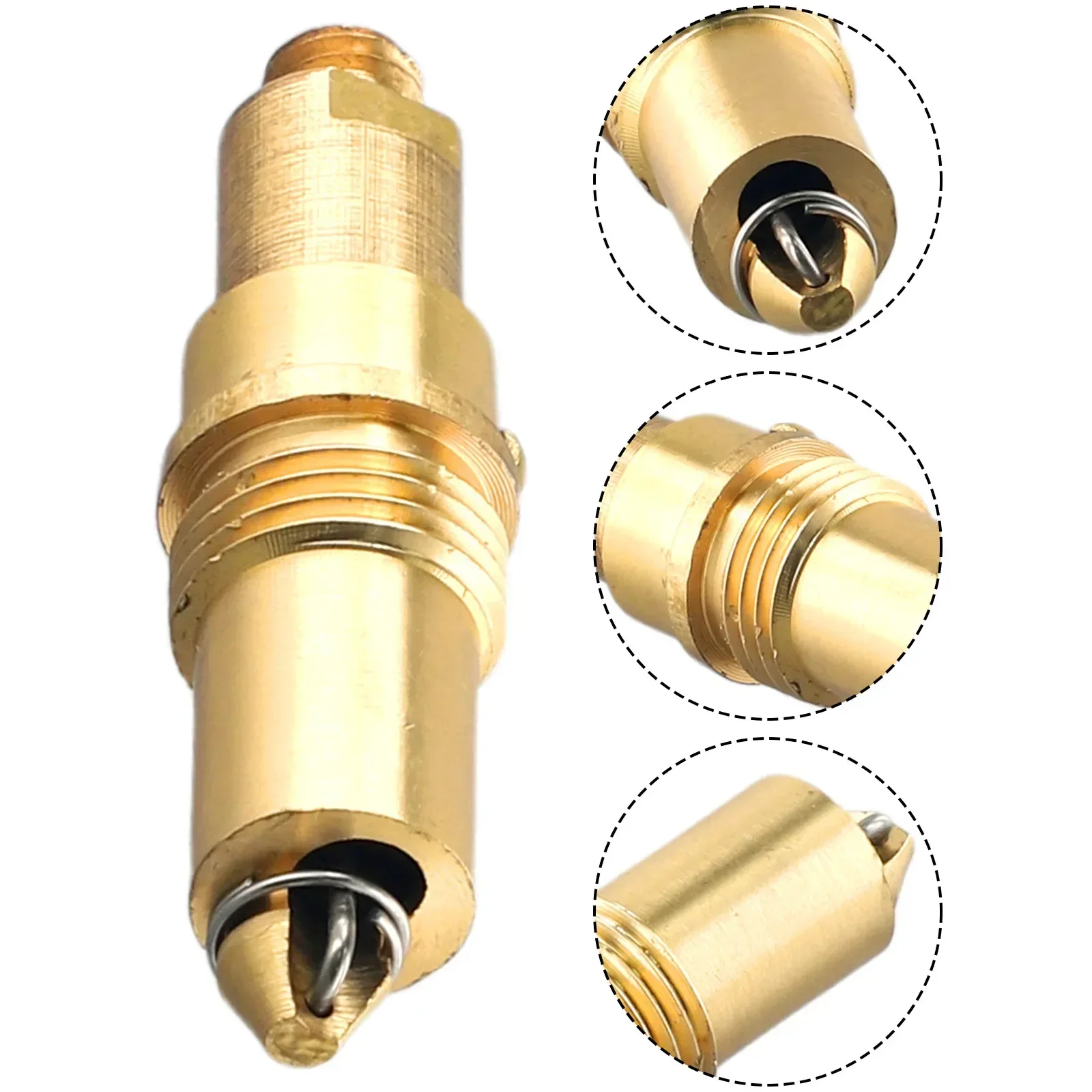 Parafuso mola clique clack plug acessórios do banheiro bacia pia banho ferramenta de resíduos a1112 peças de bronze substituição venda quente