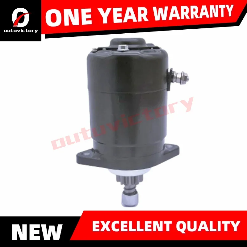 

346-76010 Starter Motor 9 Tooth For Tohatsu Mercury Outboard Motor M25C M30C M40C 346-76010-0; 853805A1, 334760100M, 346760100