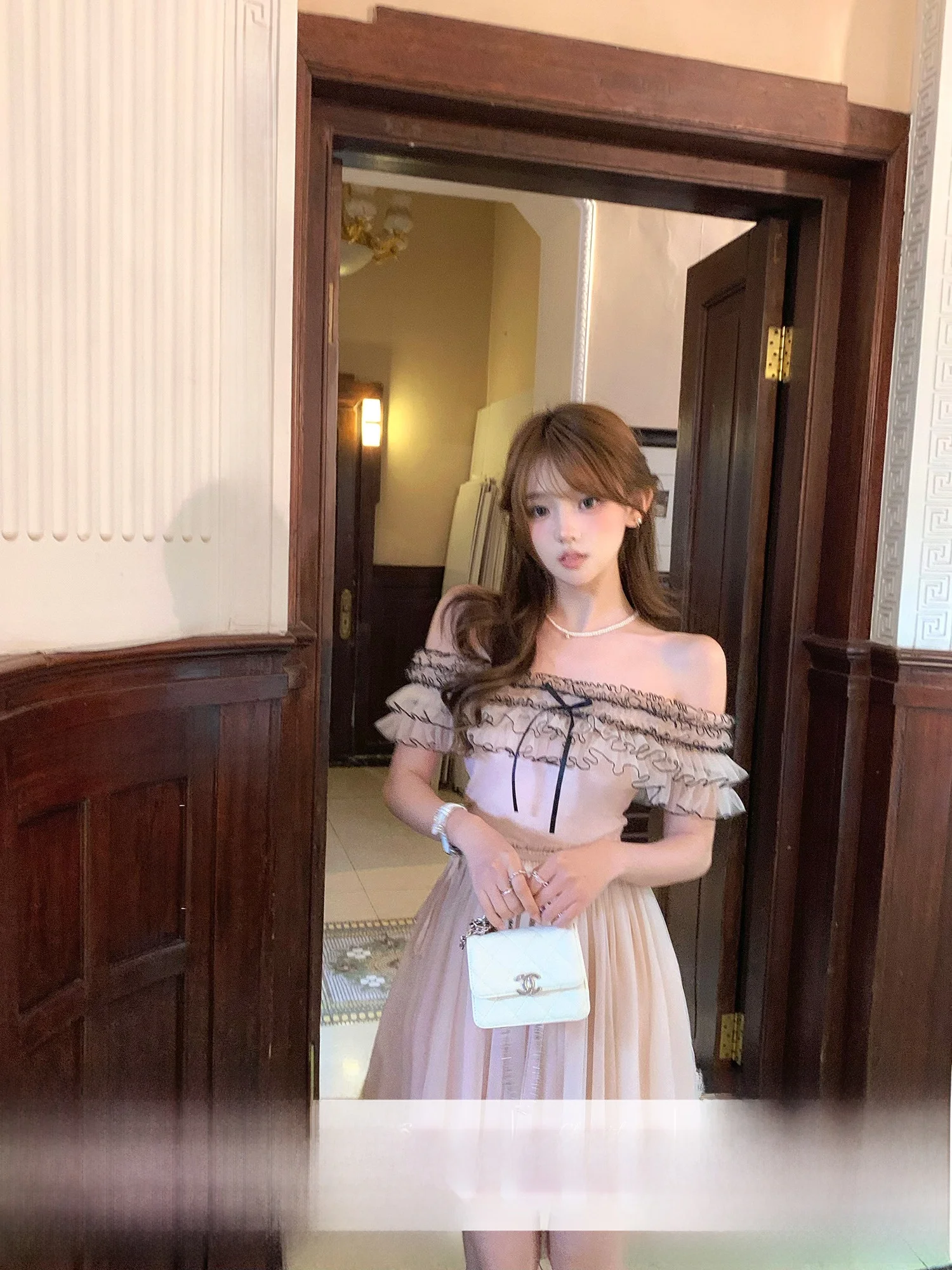 

Многослойный вязаный трикотаж Sweet Water Lily Stberry на одно плечо с колючкой на груди, розовый летний топ Me Splice для женщин