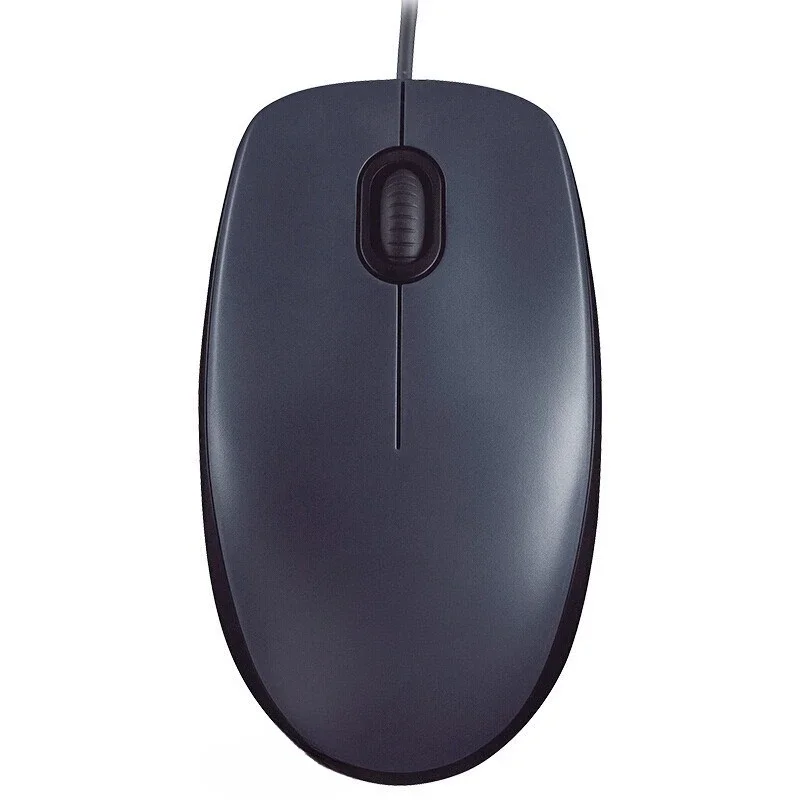 Office Home USB Wired Mouse Black Mouse Keyboard Lightweight Silent Computer Desktop