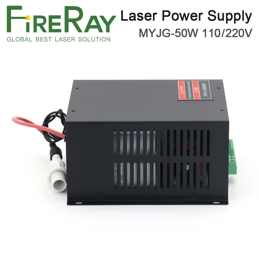 FireRay MYJG-50W CO2 лазерный блок питания 50 Вт для CO2 Лазерная лампа