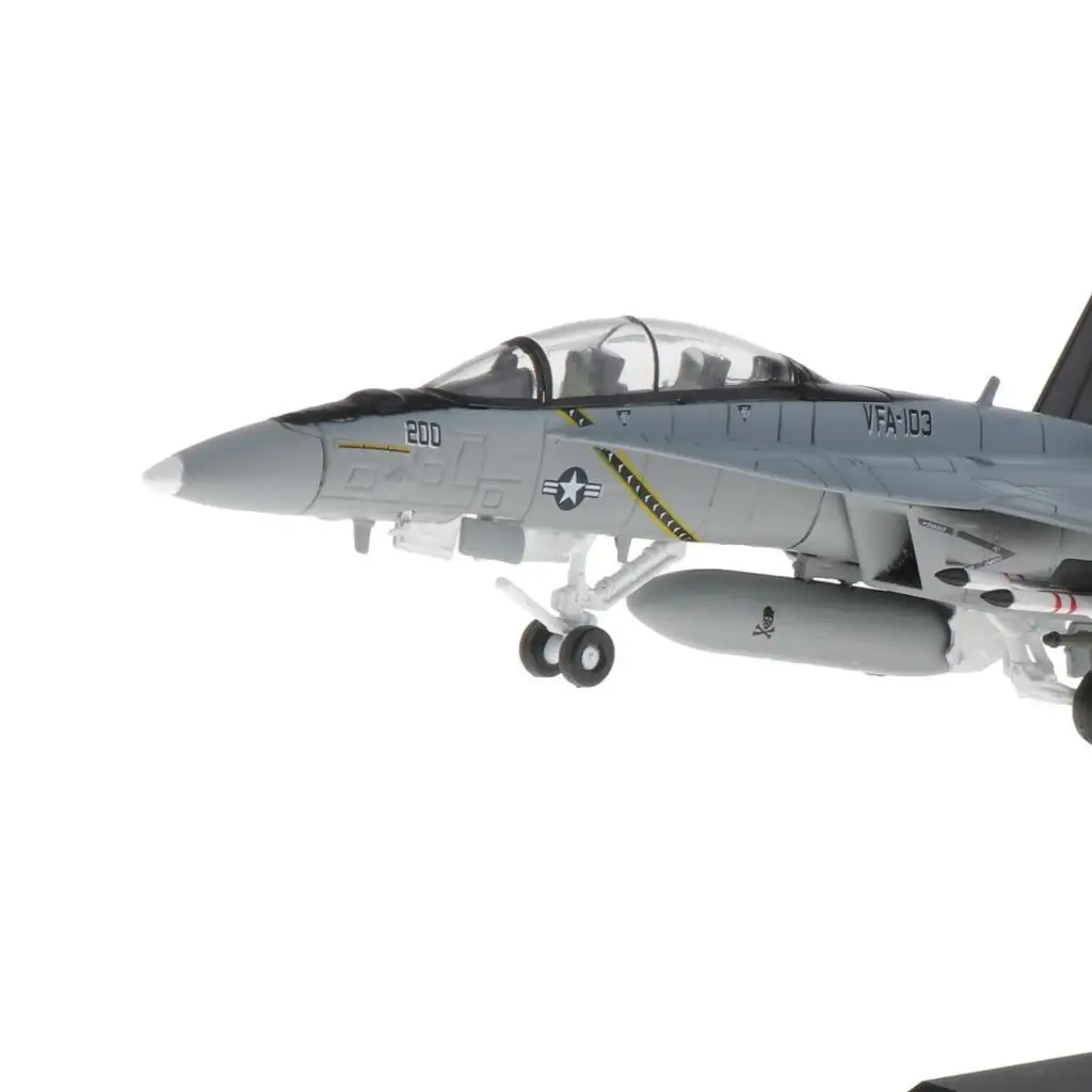 

1:100 F/A-18 Strike Display Model - Metal Mini Aircraft with Stand