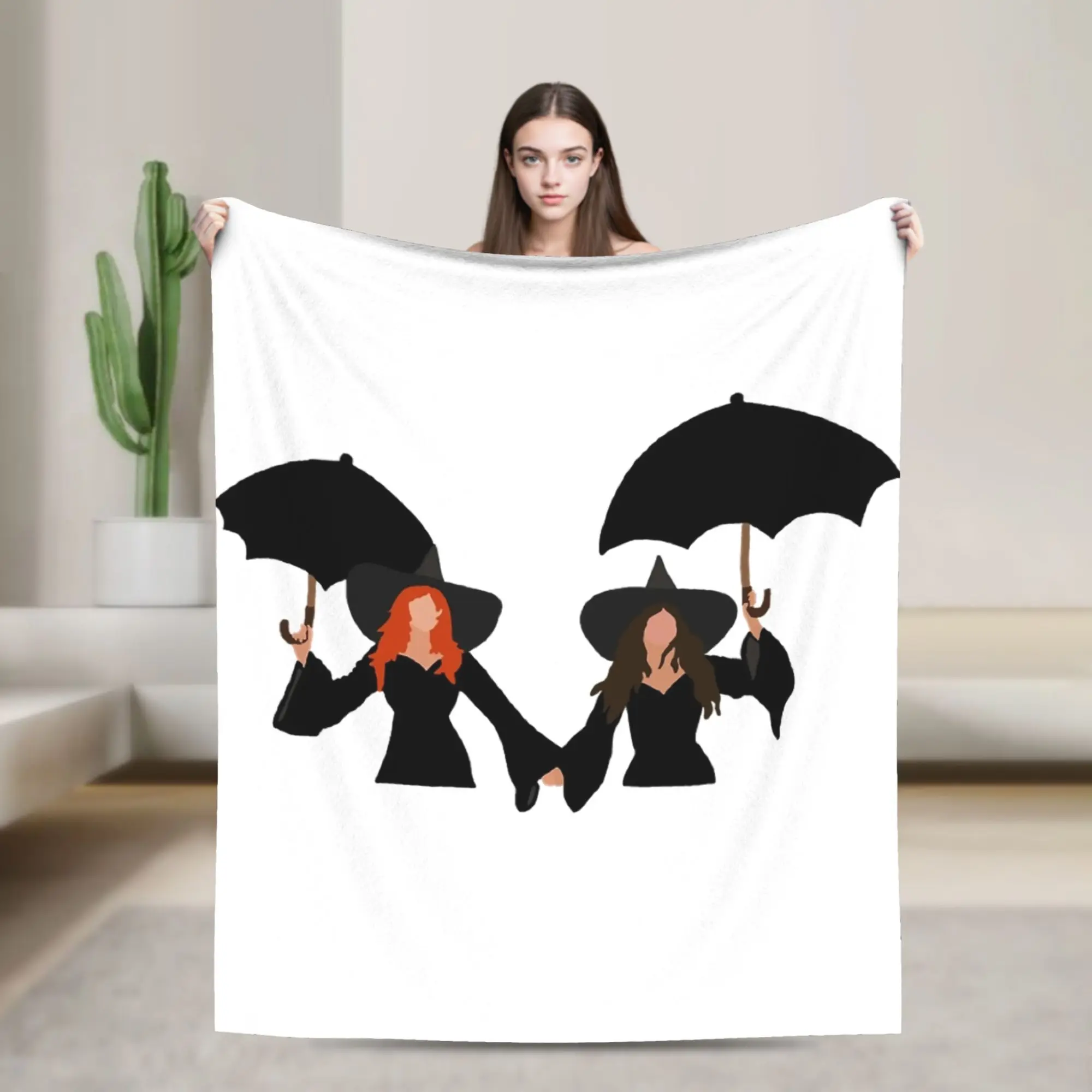Lineage Witches Family Curse Practical Magic Owens Sisters Gifts Blanket Velvet Super Throw Blanket for Home Couch Bedspreads