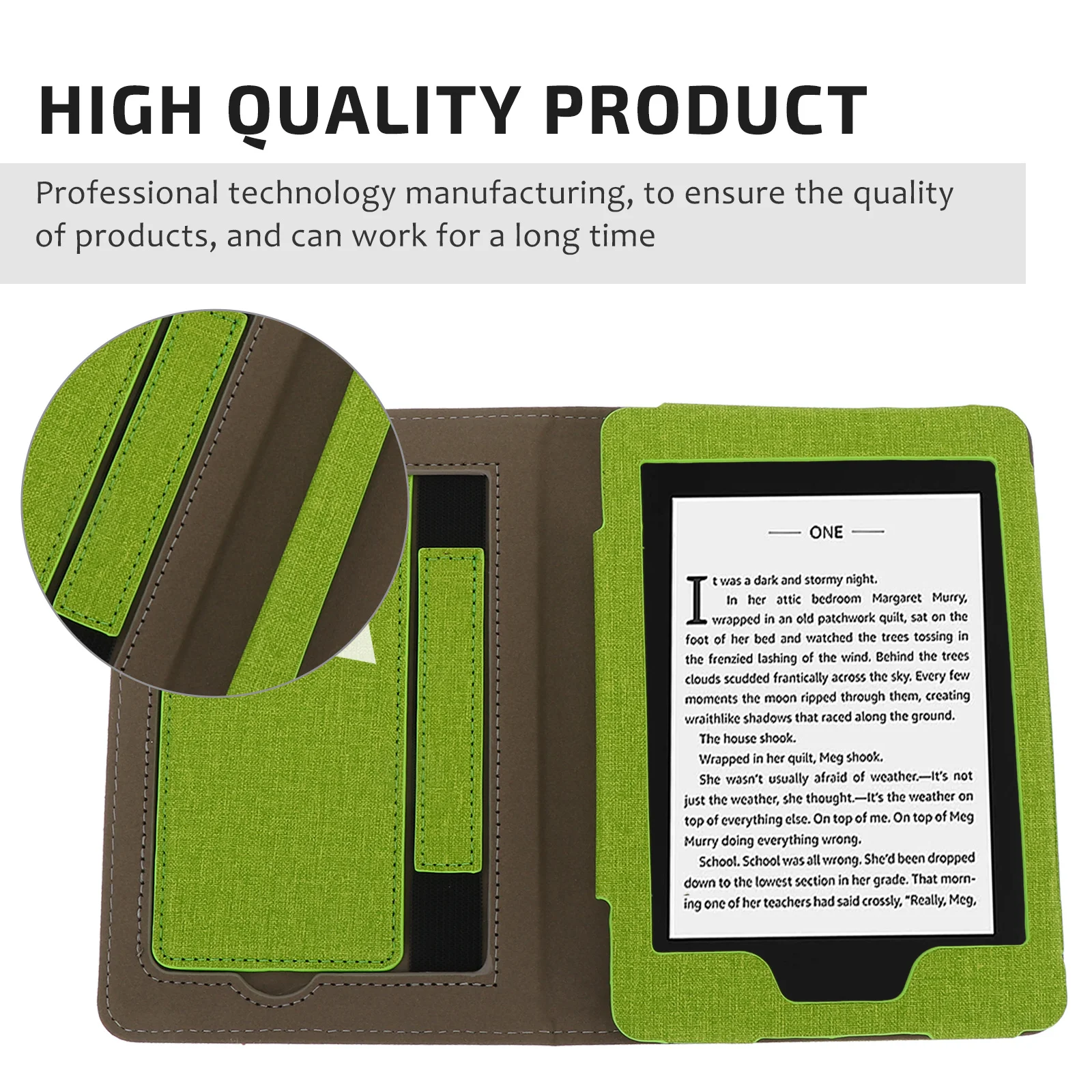 

Cover for E- Book Case Ebook Reader Protector Automatic Imitation