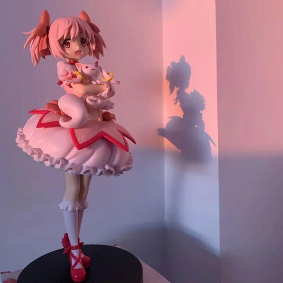 Statuetta Anime Puella Magi Madoka Magica da 18CM, Modellino in PVC, Ornamento, Giocattolo da Collezione, Regalo