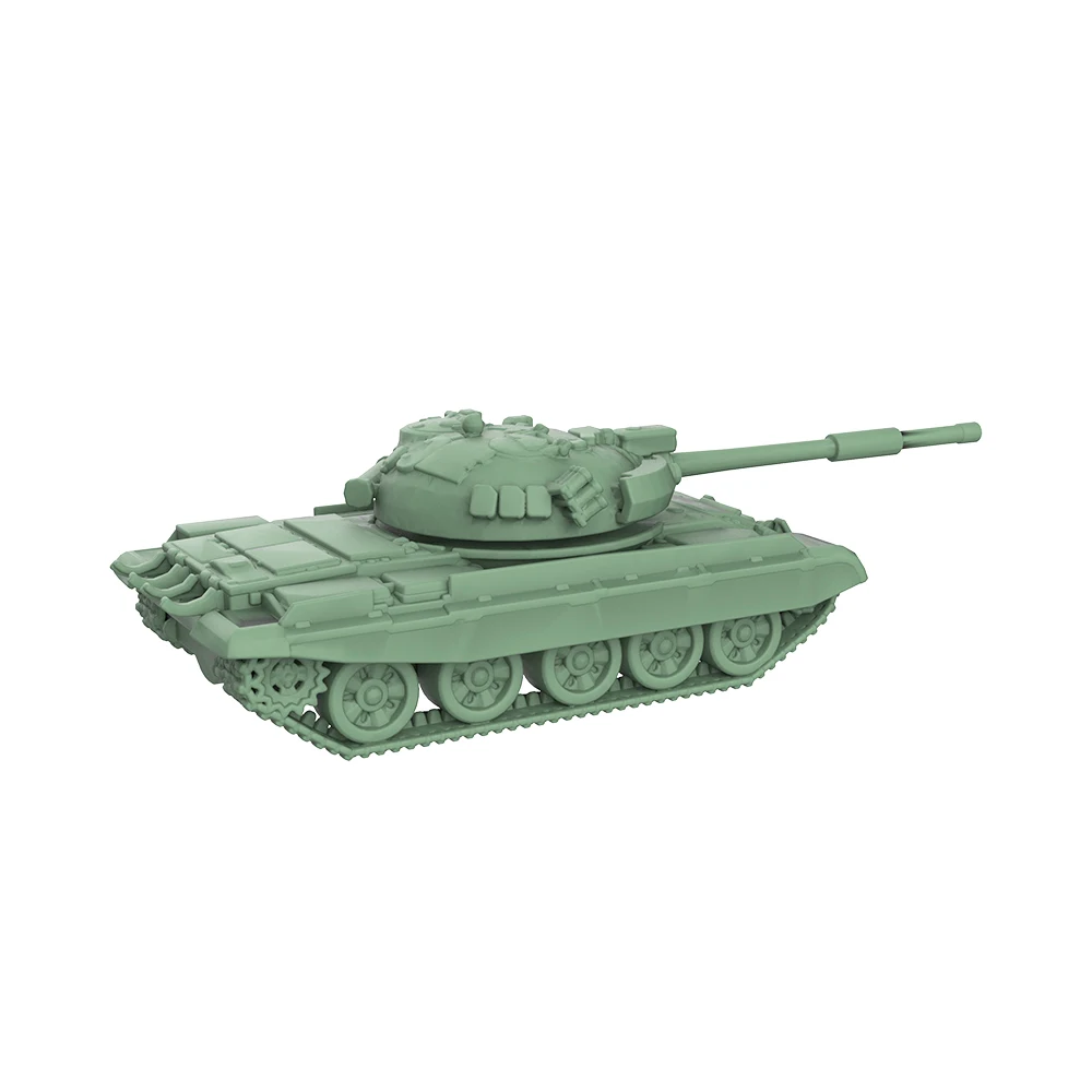 

1/220 1/160 1/87 SSMODEL SS891 Железнодорожная военная модель, комплект советского основного боевого танка T-62M