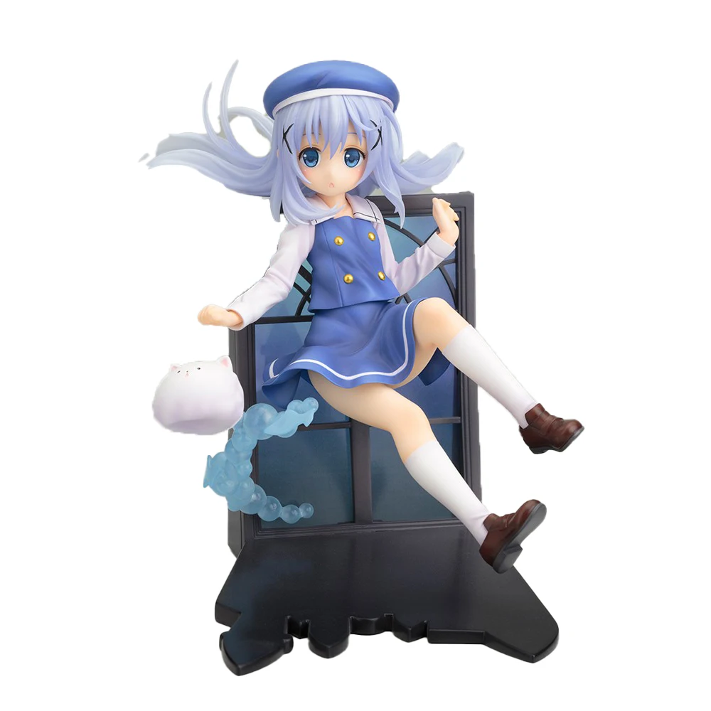 

Original Genuine Kotobukiya Kafuu Chino 1/8 Is The Order A Rabbit Authentic Collection Model Animation Character Action Toy