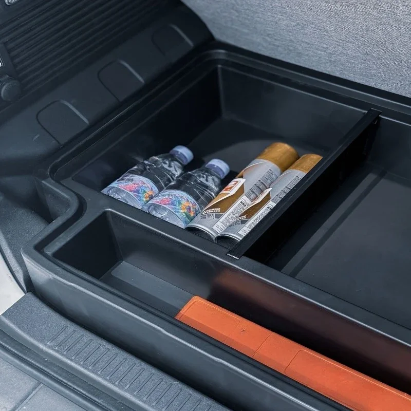 For Suzuki Jimny JB74 JB64 2019-2026 5 Doors Rear Trunk Storage Box ABS Boot Luggage Organzier Modification Accessories