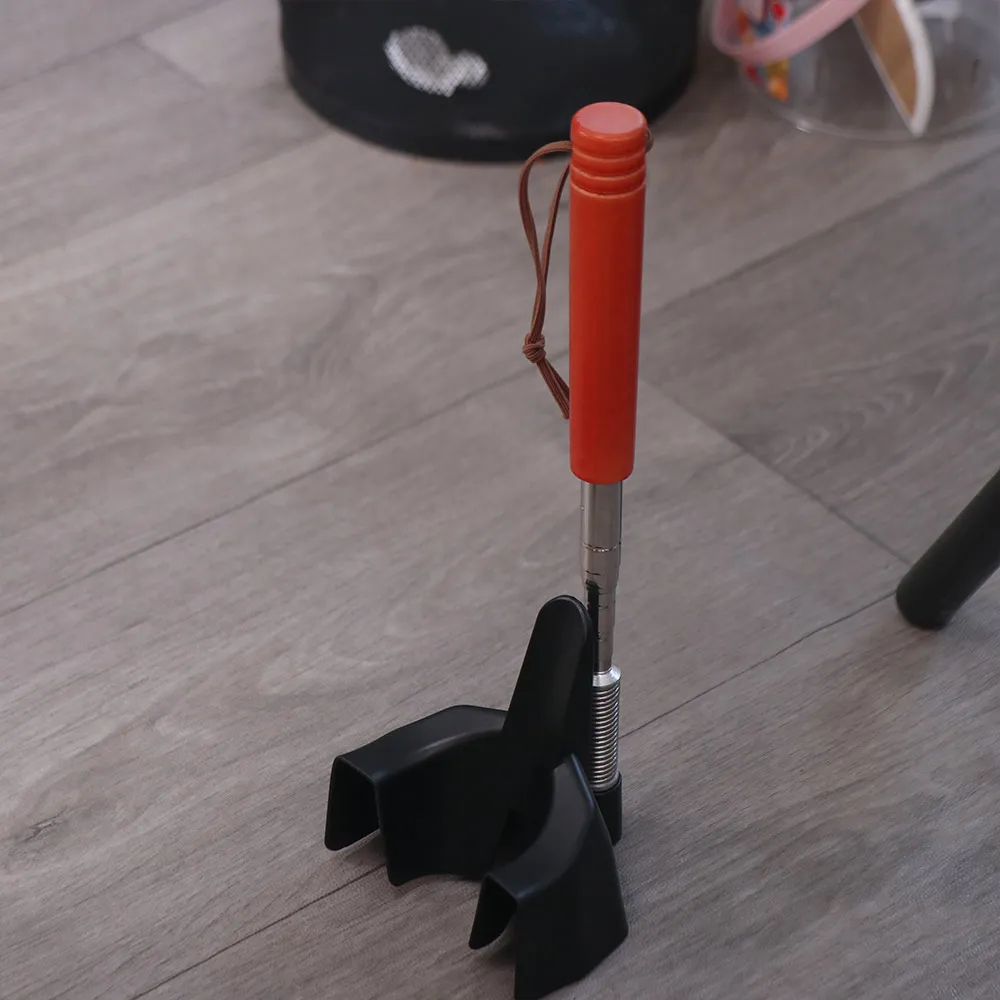 أداة سحب الأحذية بمقبض طويل لبيسة الحذاء متينة دون الانحناء فوق لبيسة الحذاء التلسكوبية، قابلة للتعديل، سهلة الحمل، رافع الأحذية المنزلي #3