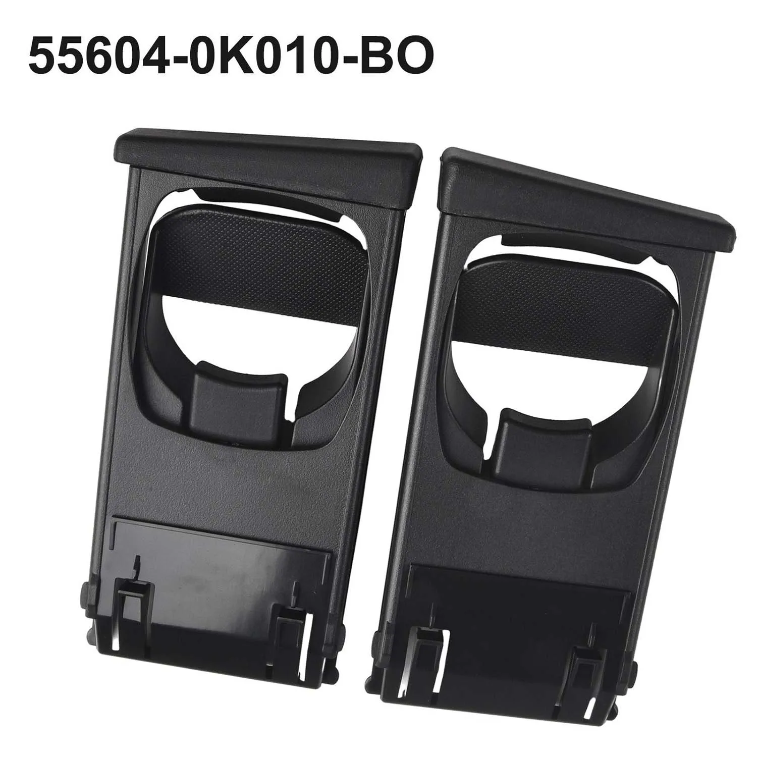 2pcs 55604-0K010 Cup Holder Correct Connector For Toyota Hilux Vigo SR Pickup Fortuner 2004-2015