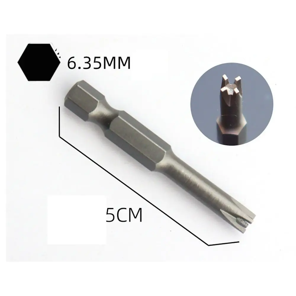 High Quality Special-shaped Screwdriver U-shaped Triangle Screwdriver Bits Inner Cross Y-Type Double-Head Wrench Repair Tool
