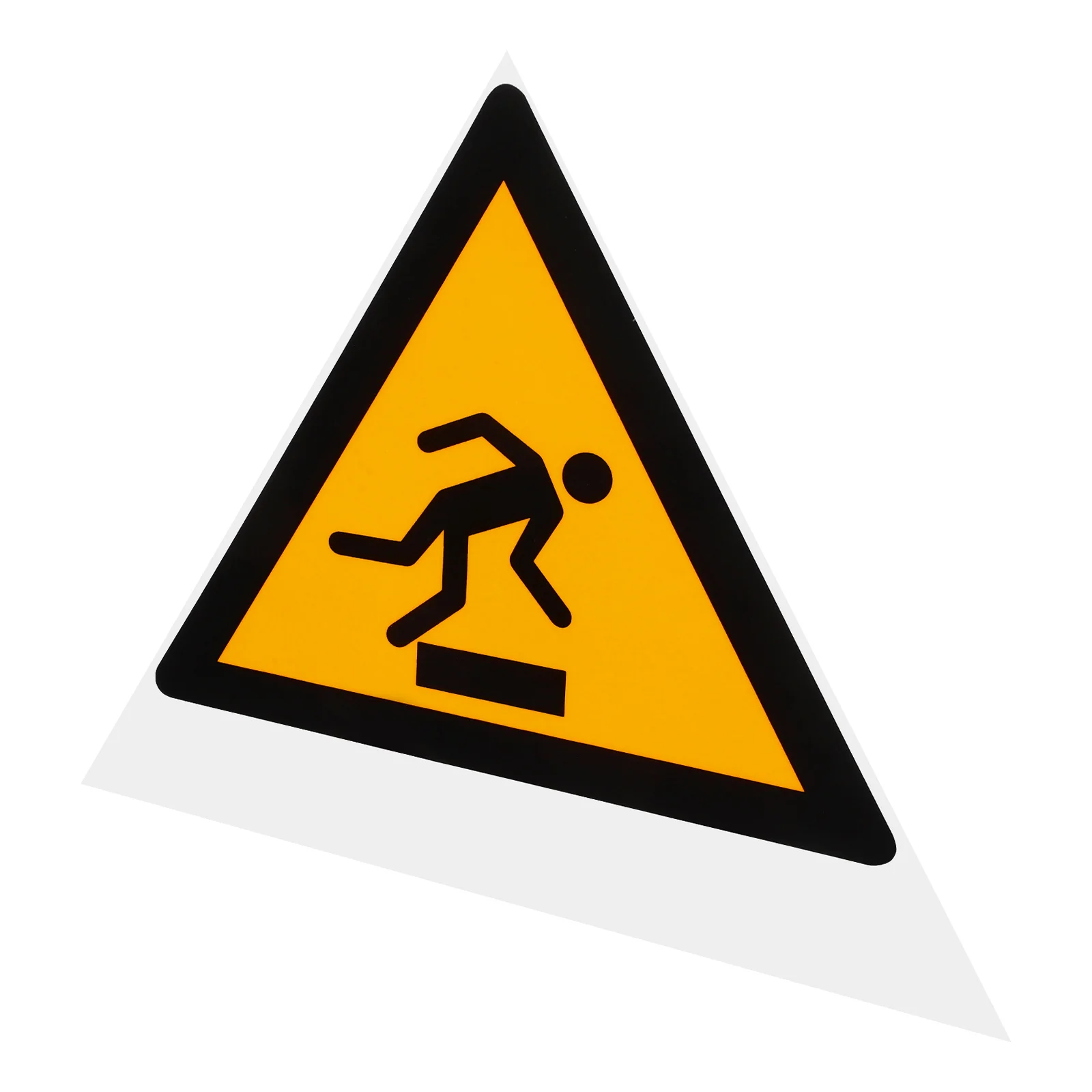 Danger Sign Floor Warning Sticker Caution Tripping Hazard Adhesive Safety Decal Flooring