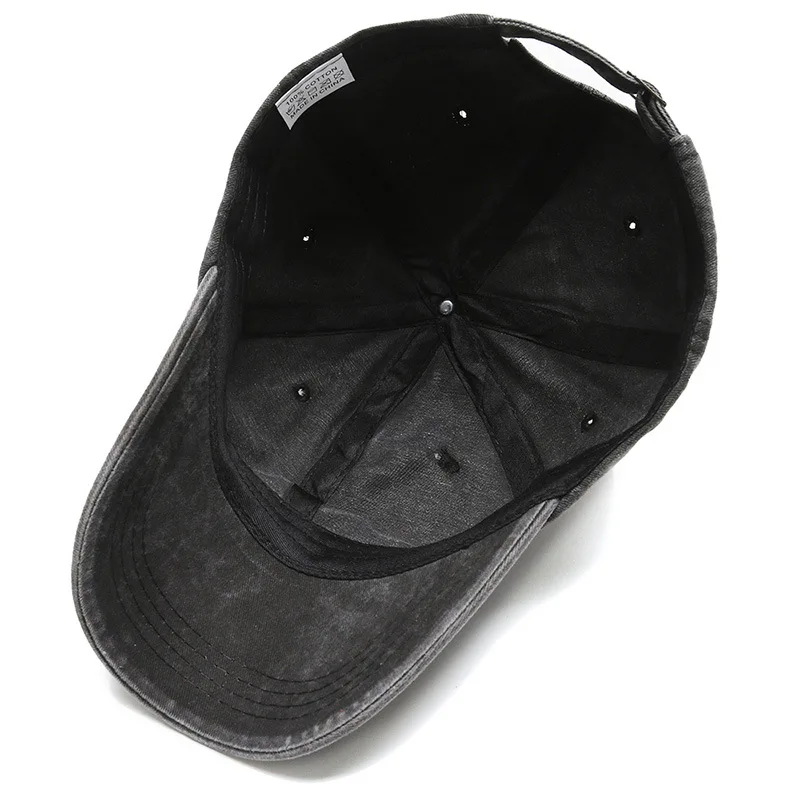قبعة بيسبول النساء الرجال للجنسين غسلها القطن قابل للتعديل بلون زوجين قبعة خمر أبي قبعة Snapback الرياضة في الهواء الطلق قبعة سائق الشاحنة