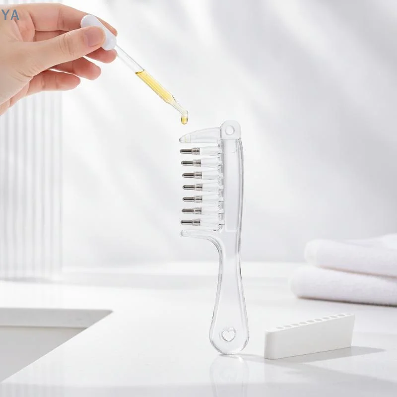【SA】Mini Portable Head Hair Applicator Anti-Frizz Scalp Firming Multi-Function Hair Care Tool for Women Daily Use