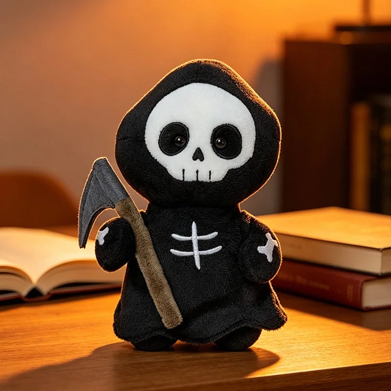 16 - 28 cm Halloween decorative stuffed toy - Anime cartoon pumpkin, purple spider, ghost doll - Creative party decoration