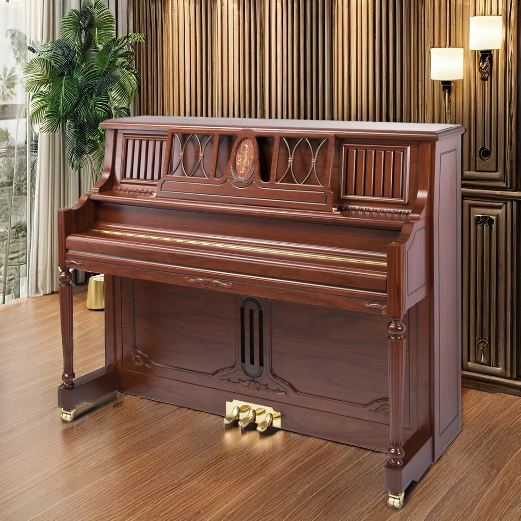 

Small Vertical Piano Furniture With Piano Bench