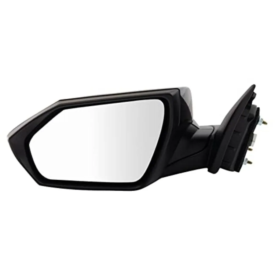 

Left Mirror Compatible with 2021-2023 Hyundai Elantra Automotive Exterior Rearview Mirror Replacement in Black for Enhanced Vis