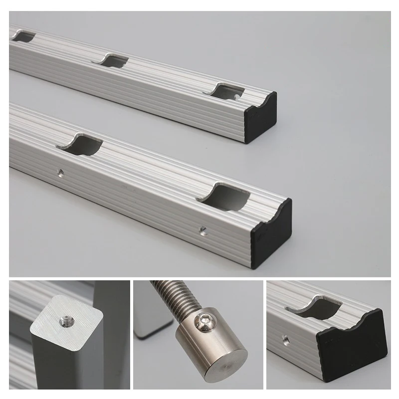 1000mm Pressure Clamps Set Splicing Board Positioning Panel Fixed Clip Aluminum Alloy Woodworking Auxiliary Fixture Tools