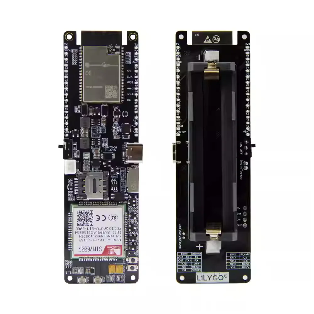 LILYGO® TTGO T-SIM7000G MCU32-WROVER-E Wireless Communication Module with SIM Card Slot