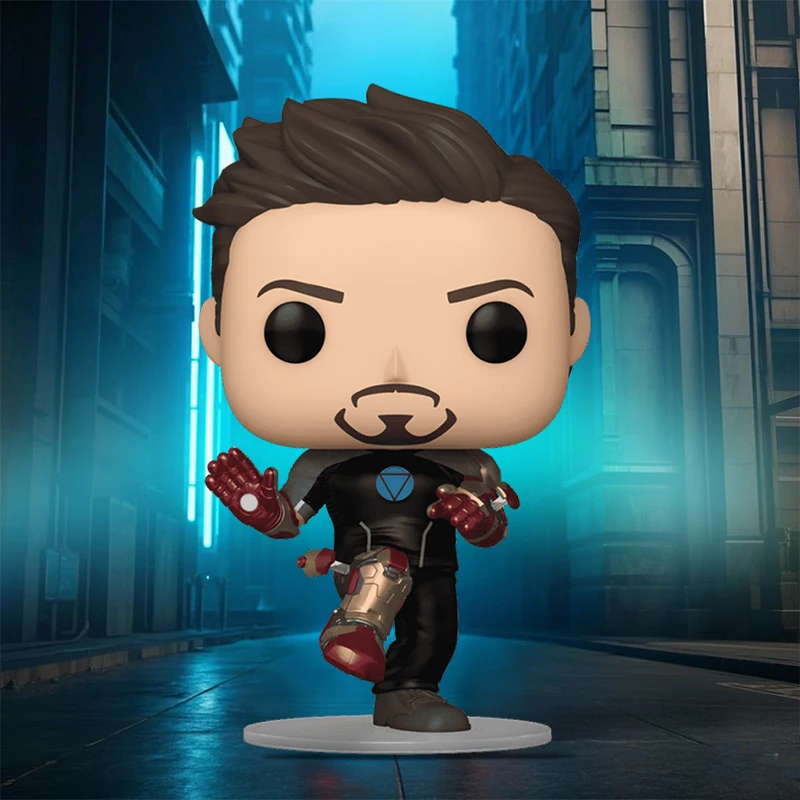 Funko Fenggao Marvel Avengers Iron Man Merchandise Figurines Trendy Toys Car Mounted Desktop Ornaments Dolls Gifts Collection - Image 4