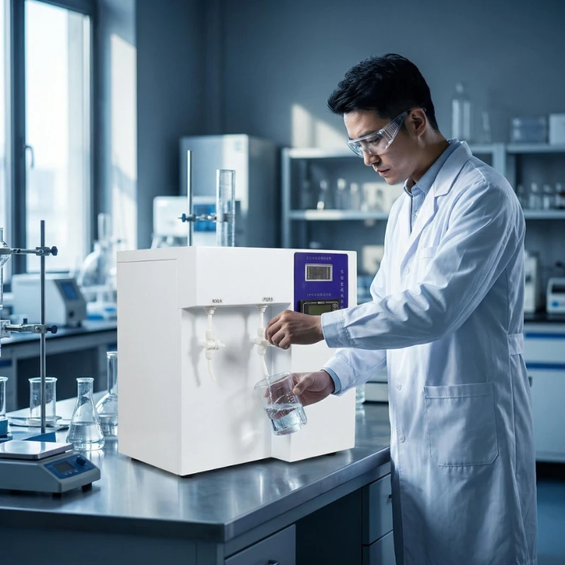 Laboratory ultra-pure water machine, three-level water purification, pharmaceutical industry laboratory ultra-pure water machine