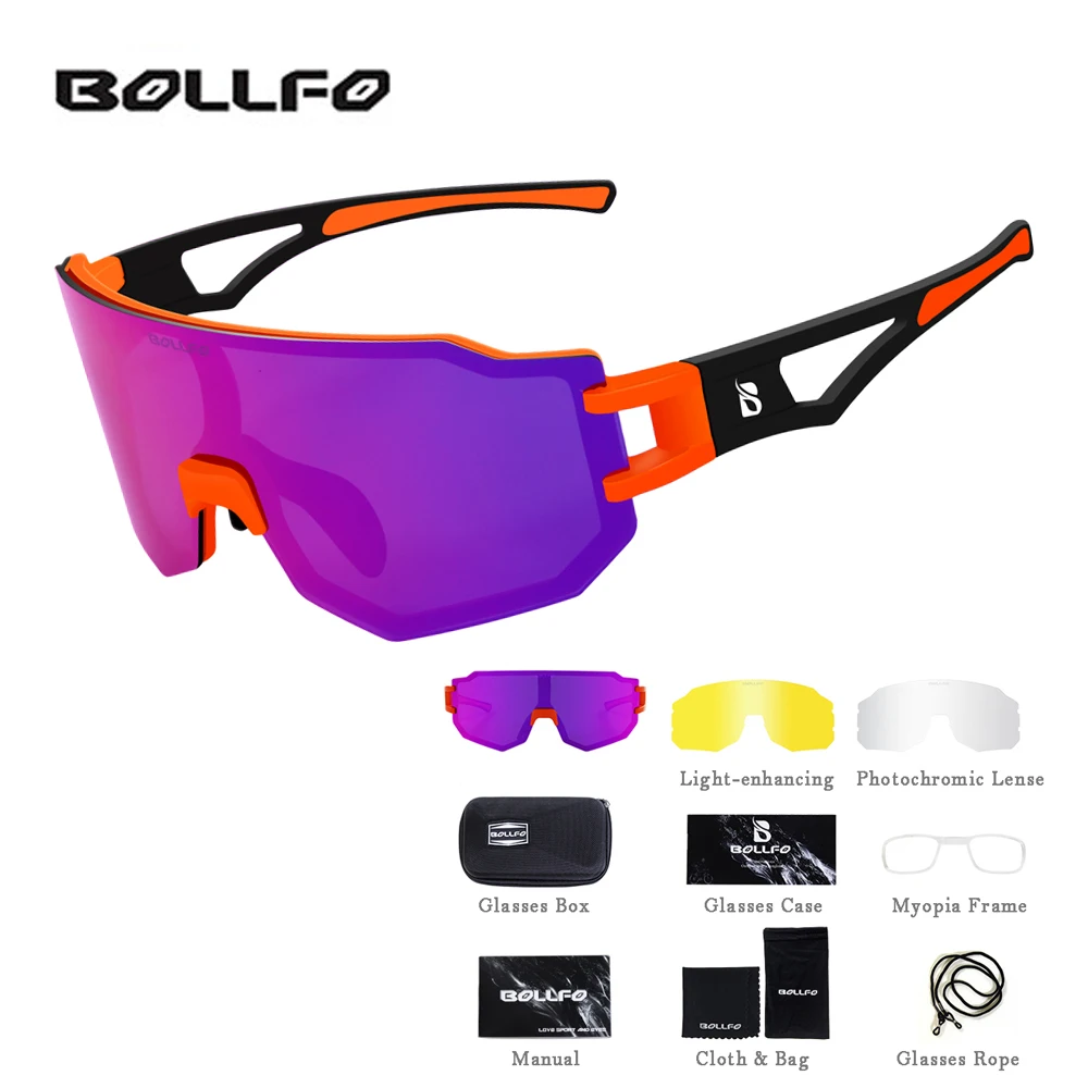 Bike Bicycle Glasses Photochrome Men Women UV400 Sport Glasses Photochromic Mountain Bike Sunglasses Eyewear Cycle Goggle