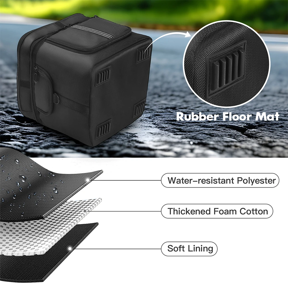 Carrying Case for Ecoflow River 2 Pro/Ecoflow River 2 Max Portable Power Station Bag Waterproof Travel Storage Bag