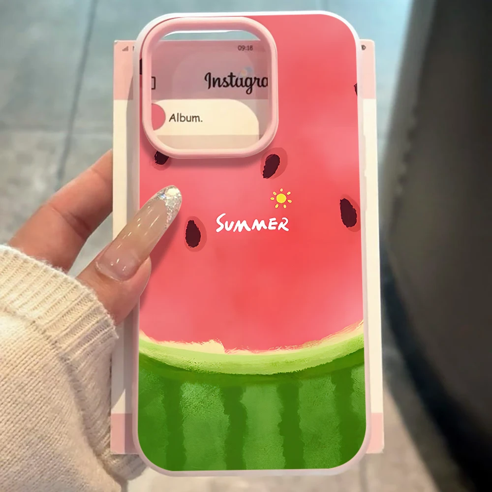 Für Xiaomi Redmi 17 Pro Max Hüllen Für Redmi Mi 11 Lite 5G Niedliche Wassermelonen-Kunst Handyhülle 14T Pro 15T Pro 17 Pro Staubdichte Hülle – Detail 5